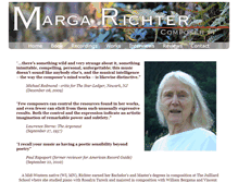 Tablet Screenshot of margarichter.com